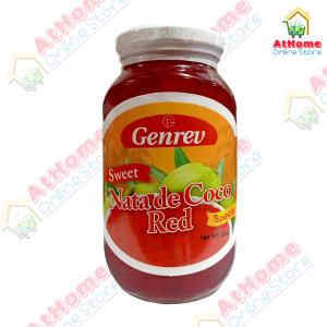 Genrev, Sweet Nata de Coco, Red, 12oz