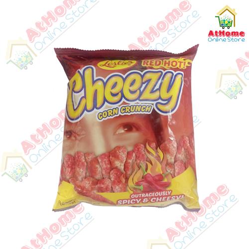 Leslie's, Cheezy Corn Crunch, Spicy & Cheesy, 70g