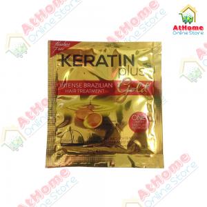 Keratin Plus, Intense Brazilian Hair Treatment, Gold, 20g