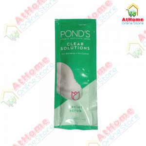 Ponds, Clear Solutions, Facial Scrub, 10g