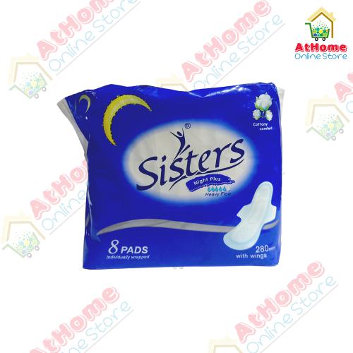 Sisters Night Plus, Cottony Comfort 280mm, 8 Pads
