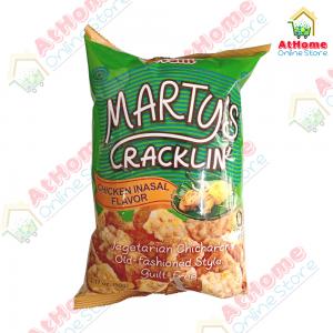 Oishi, Marty's Cracklin', Chicken Inasal Flavor, 90g