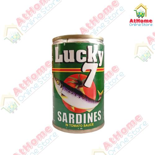 Lucky 7 Sardines In Tomato Sauce, 155g