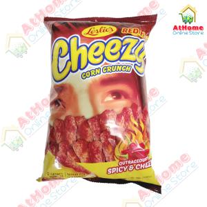 Leslie's, Cheezy Corn Crunch, Spicy & Cheesy, 150g
