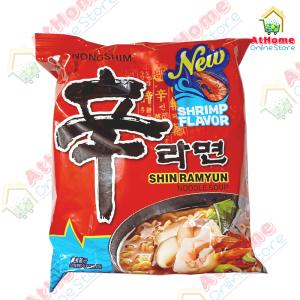 Nongshim, Shin Ramyun, Noodle Soup, Shrimp Flavor, 120g
