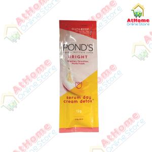 Ponds, Bright Serum Day Cream Detox, 12g