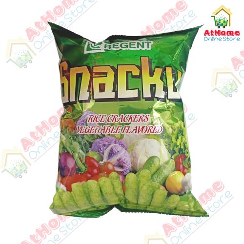 Regent, Snacku, Rice Crackers Vegetable Flavored, 60g