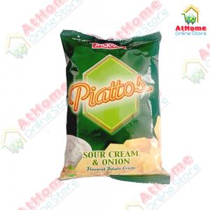JnJ, Piattos Sour Cream & Onion Flavored Potato Crisps, 85g