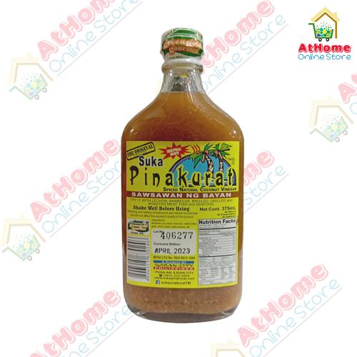 Suka Pinakurat, Spiced Natural Coconut Vinegar, 375ml