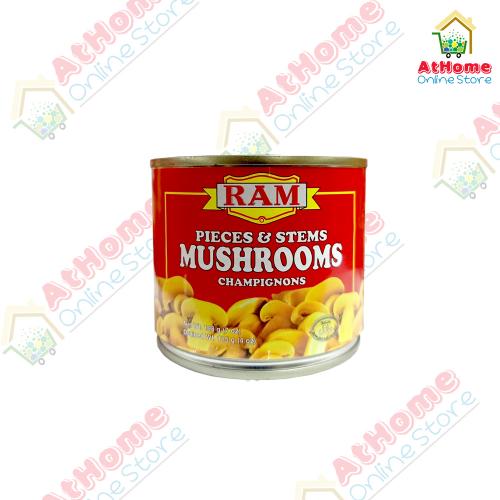 Ram, Pieces & Stems Mushrooms, 198g