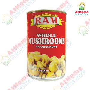 Ram, Whole Mushrooms, 400g