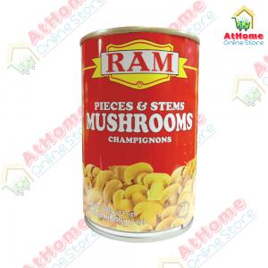 Ram, Pieces & Stems Mushrooms, 400g